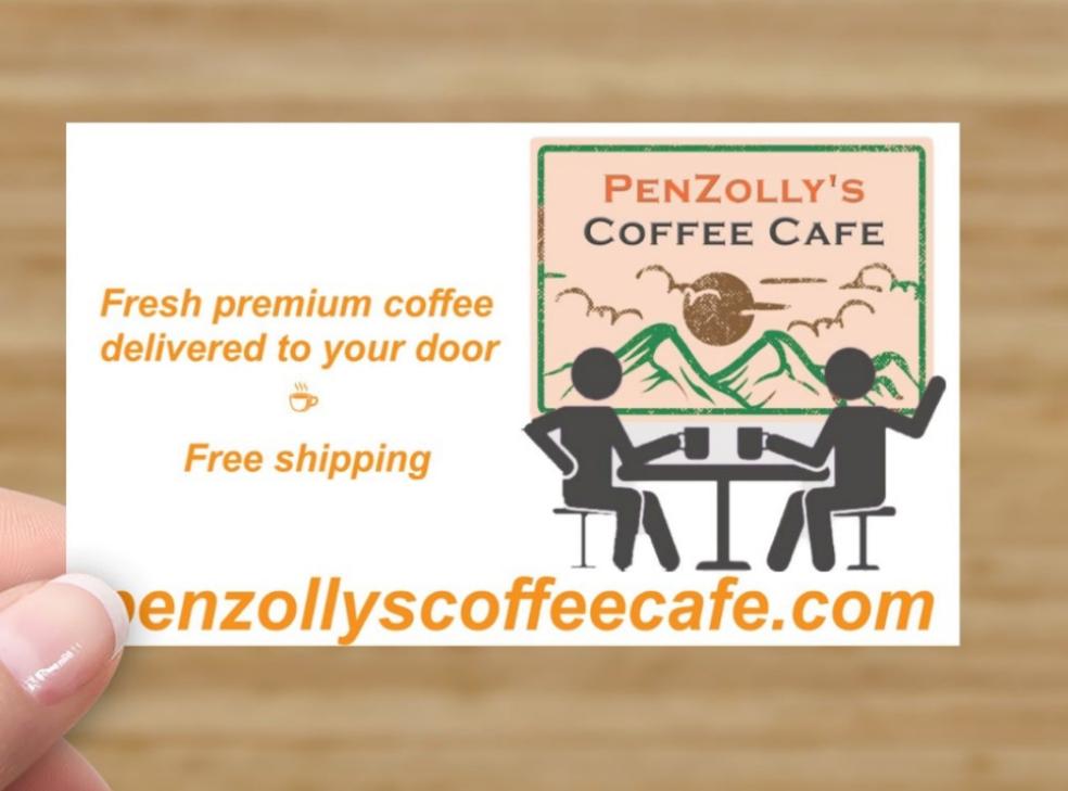Tarjetas de regalo de café Penzollys Coffee